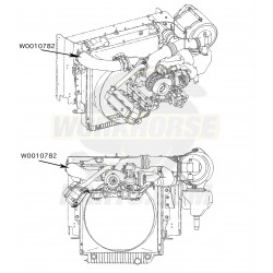 W0010782  -  Hose - Charge Air Cooler Outlet (L6I - 4.5L)